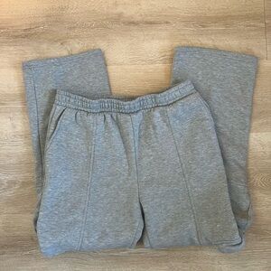 Forever-21 Fleece Cargo Straight-Leg Pants